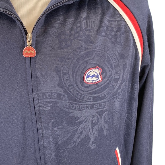 Billabong Navy Zip Up Track Jacket - Picture 3 of 16